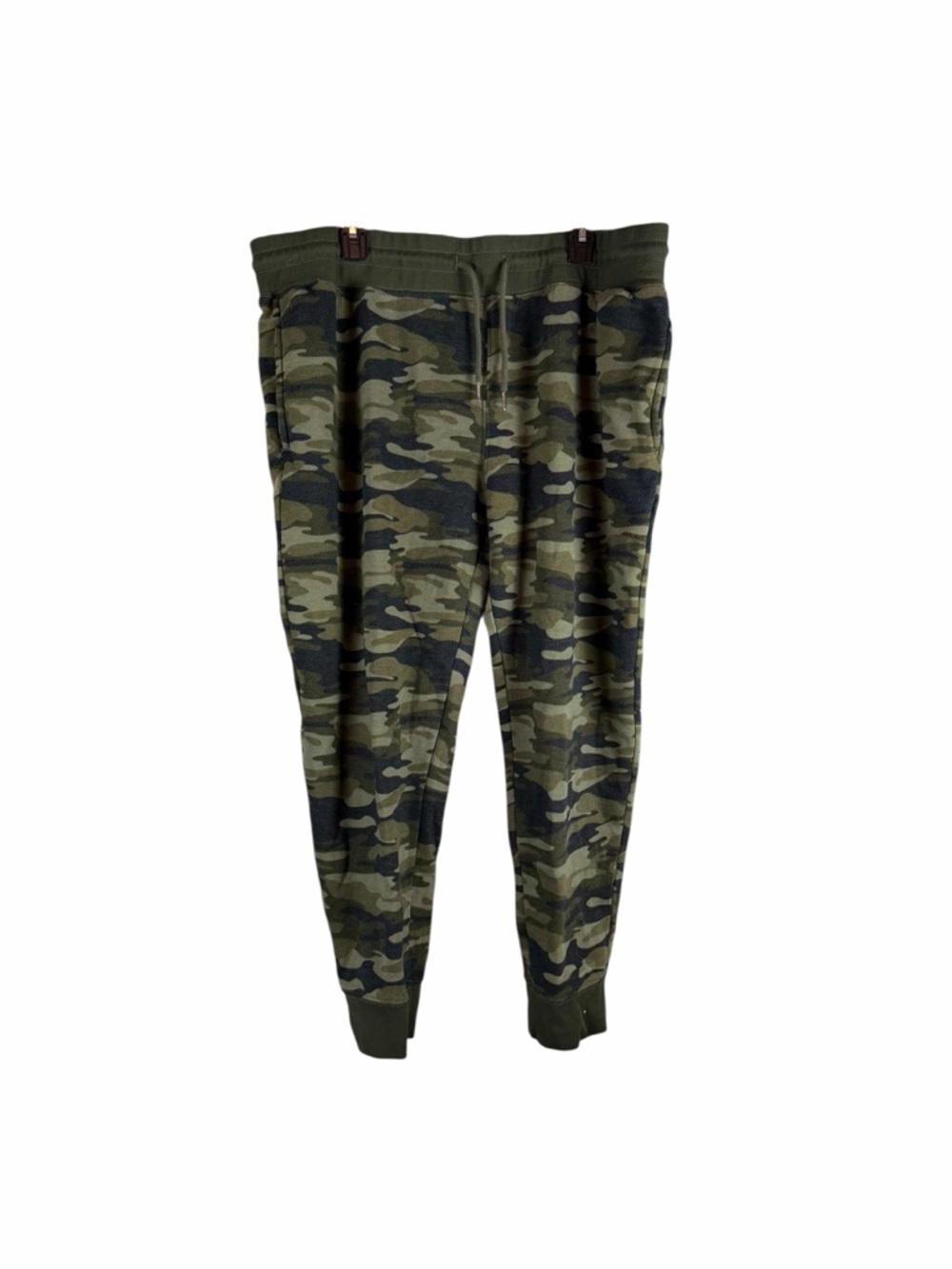 Strongside Camo Jogger Sweatpants Green Camouflage Drawstring XXL